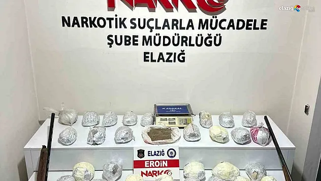 Batı illerine sevk edeceklerdi, Elazığ Narko'ya takıldılar: 4 tutuklama