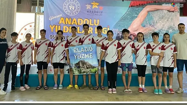 Elazığlı genç sporcular Anadolu Yıldızlar Ligi'nde rekor kırdı