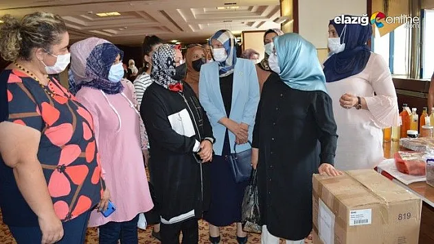 Elazığ'da da yangın bölgesine yardım eli uzanmaya devam ediyor