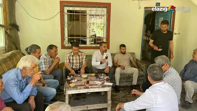 Elazığ DEVA Partisi'nden Alacakaya'ya çıkarma