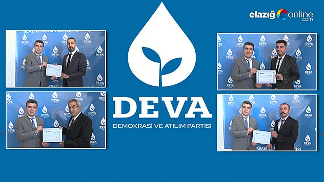Elazığ Deva Partisi Teşkilatlanma Çalışmalarına Devam Ediyor