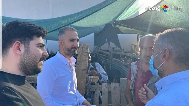 Elazığ DEVA Partisinden Kurban Pazarına ziyaret