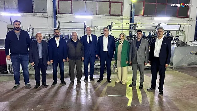 Elazığ Ekonomi Platformunun OSB temasları sürüyor