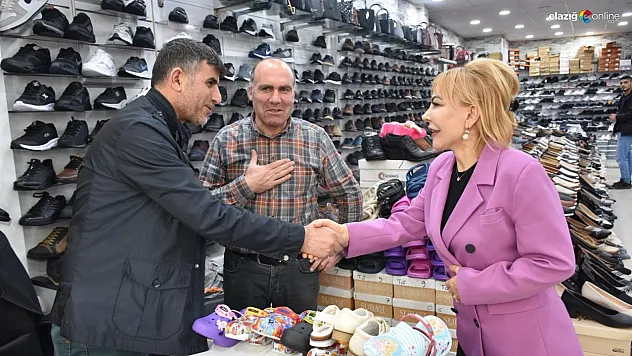 Elazığ esnafından Bağımsız Aday Prof. Dr. Yasemin Açık'a tam yetki!