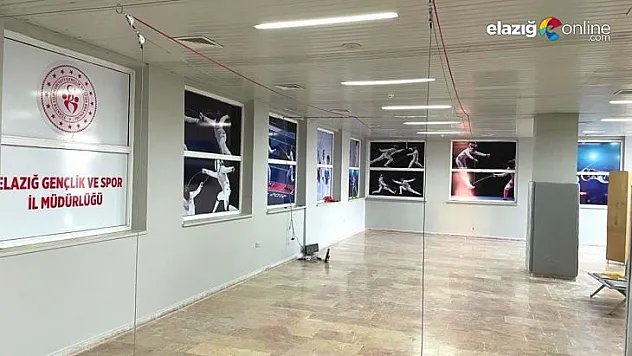 Elazığ Gençlik ve Spor İl Müdürlüğü yatırımlarına devam ediyor