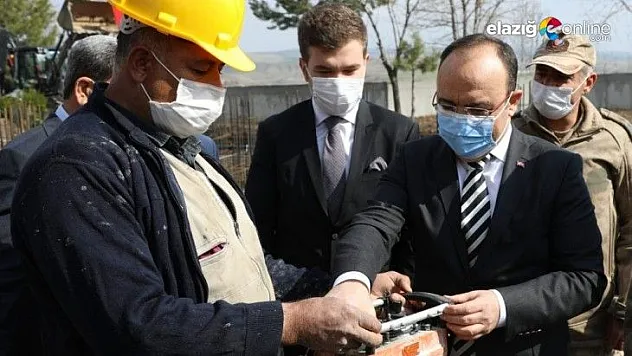 Gülüşkür Jandarma Karakolu yeni binasının temeli atıldı