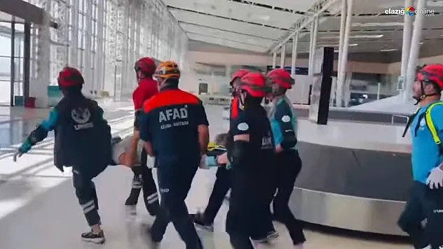 Elazığ AFAD'tan Havalimanı Personeline Afet Farkındalık Eğitimi