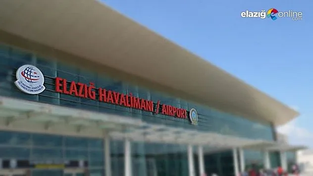 Elazığ Havalimanı'nın 2020 yılı eylül sonu yolcu sayısı açıklandı
