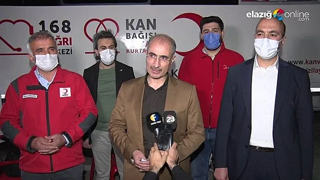 Elazığ İl Özel İdaresi Çalışanlarından Kan Bağışı