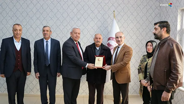 Elazığ İl Özel İdaresi görev yapan ve emekliye ayrılan personelleri unutmadı!
