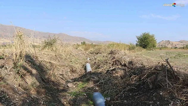 Elazığ İl Özel İdaresi yeni bir sulama projesini daha hayata geçirdi