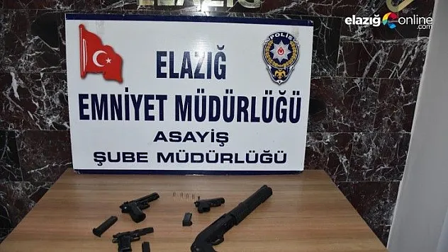 Elazığ'ın 1 haftalık asayiş tablosu