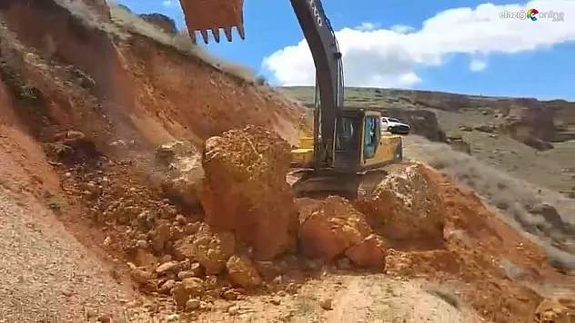 Elazığ İl Özel İdaresi'nden Ulaşım Güvenliği Hamlesi: Keban'da Kritik Yol Düzenlemesi!