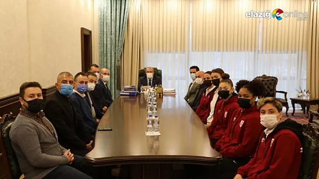 Elazığ'ın Perileri'nden Vali Toraman'a ziyaret