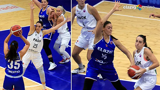 Elazığ'ın Perileri PAOK'u devirdi