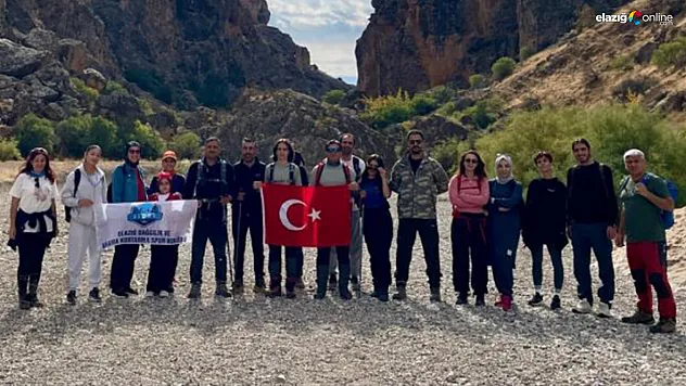 Elazığ'ın Saklı Cenneti Göz Kamaştırdı! ELDAK'tan Sonbahar Temalı Kanyon Keşfi
