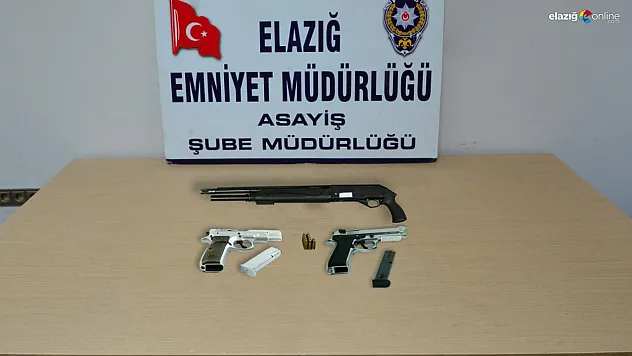 Elazığ'ın son bir haftalık asayiş ve şok uygulama bilançosu açıklandı