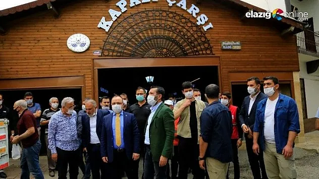 Elazığ'ın yeni valisi, gelir gelmez sahaya indi