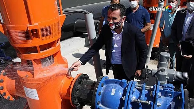 Elazığ'ın yıllardır süren sorunu çözüldü, kent içme suyuna kavuştu