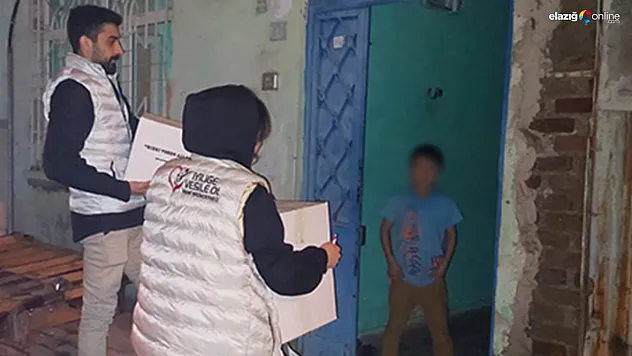 Elazığ İyiliğe Vesile Ol İnsani Yardım Derneği'nden ihtiyaç sahibi aileleri unutmadı!