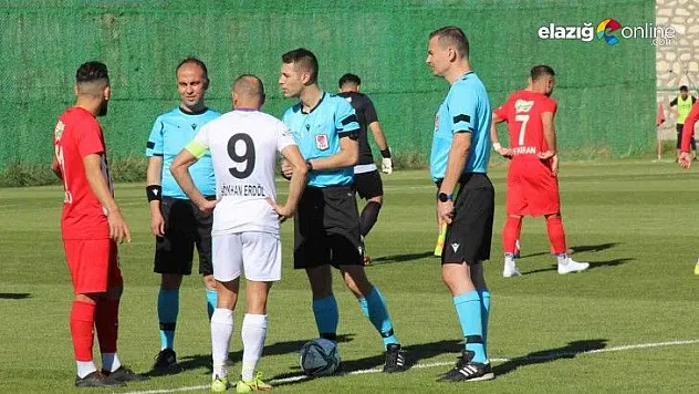 Elazığ Karakoçan'dan hakem tepkisi