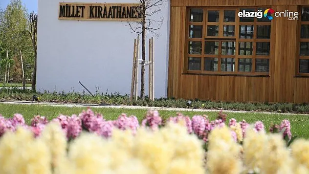 Elazığ Millet Bahçesi bugün açılıyor