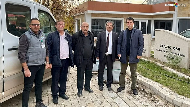 Elazığ OSB Yönetim Kurulu, Slovakya'dan Türk İş İnsanı Tayyar Bozkurt'u ağırladı