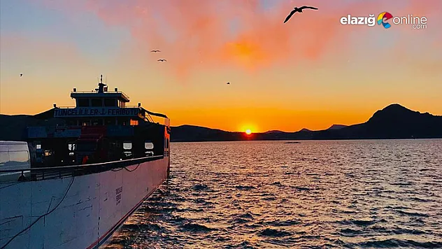 Elazığ - Pertek feribot saatlerine düzenleme