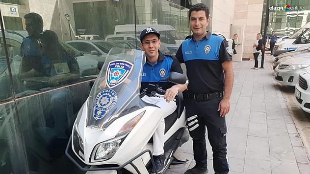 Elazığ polisi engelli ve özel çocukları yalnız bırakmadı