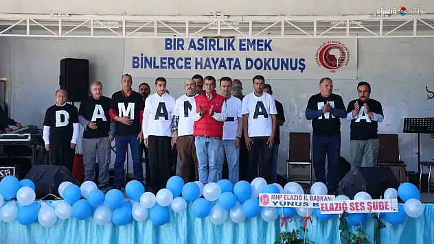 100. Yıl Şenliğiyle Elazığ Ruh Sağlığı Hastanesi'nde Coşku Dolu Etkinlik