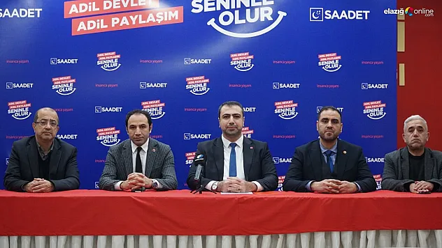 Elazığ Saadet Partisi'nden 2025 Asgari Ücret Tepkisi: 'Bu Ücret Zulümdür!'