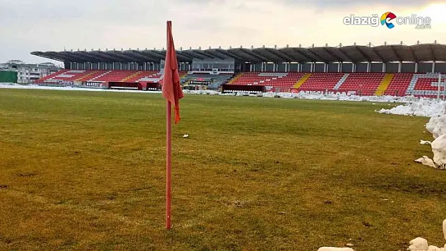 Elazığ sahaları müsabakalara hazır hale getirildi