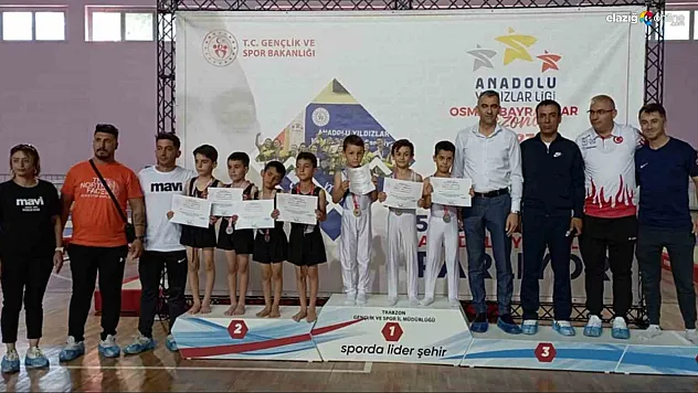 Elazığ cimnastik takımından büyük başarı!