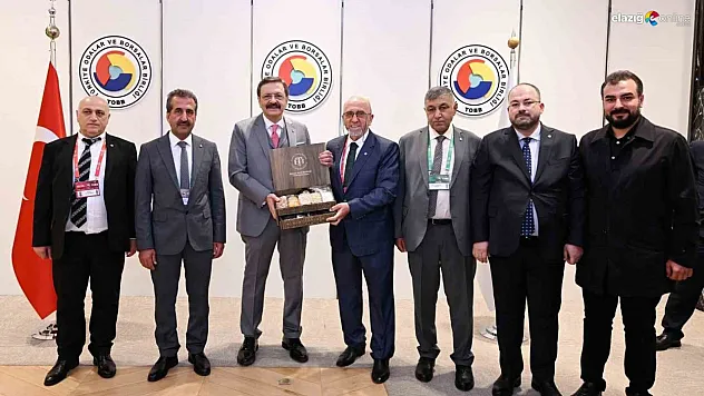 Elazığ'ın Sesi TOBB Genel Kurulu'nda Yükseldi: Başkan Hisarcıklıoğlu ile Kritik Görüşme!