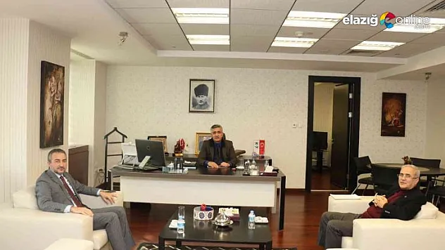 Başkan Arslan KGF Başkanı Özegen ile bir araya geldi