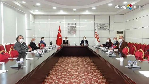Elazığ TSO coğrafi işaretler çalışma istişare kurulu ilk toplantısını gerçekleştirdi