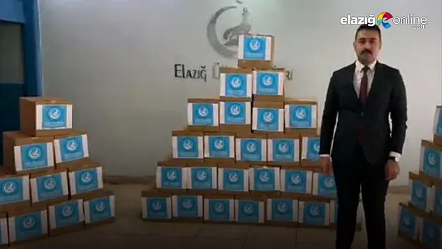 Elazığ Ülkü Ocaklarından ihtiyaç sahibi bin aileye destek