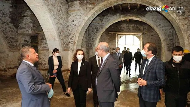 Elazığ Valisi Toraman, Maden'de incelemelerde bulundu