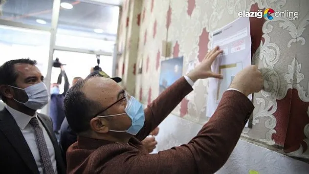 Elazığ Valisi Yırık uyardı: Vaka sayılarımızda yükselme mevcut