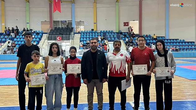 Malatya Wushu Şampiyonasında Elazığ Rüzgarı Esti!