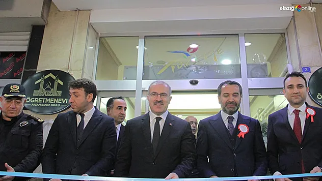 Elazığ, yeni öğretmenevine kavuştu