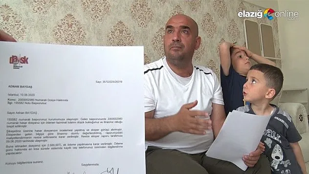 Elazığlı DASK'zedelere Emsal Olacak Karar!