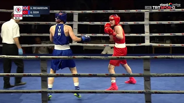 Elazığlı sporcu Gizem Özer 2. Olarak gümüş madalya kazandı