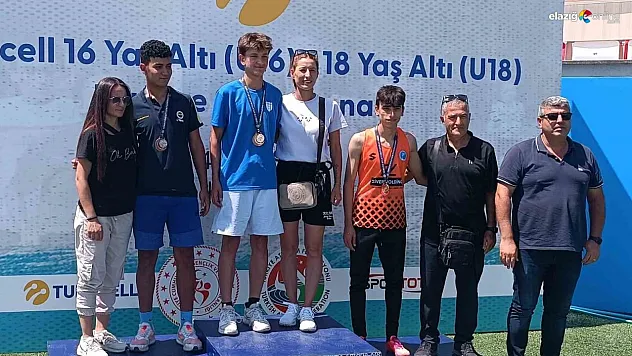 Elazığlı sporcudan Türkiye üçüncülüğü