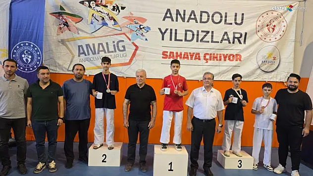 Elazığlı Karateci Ali Akif Kaymaz, Türkiye İkincisi Oldu