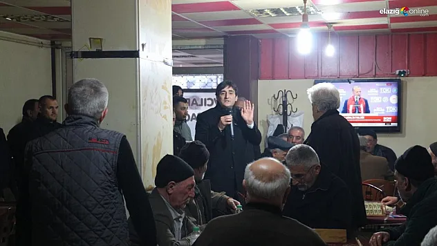 Elazığlılardan Abdullah Akın'ın projelerine tam destek!