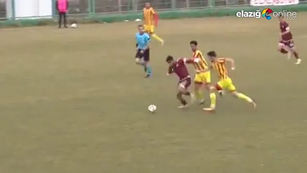 Elazığspor-Başkent Gözgözler karşılaşmasına hakem Metin Ateş damga vurdu