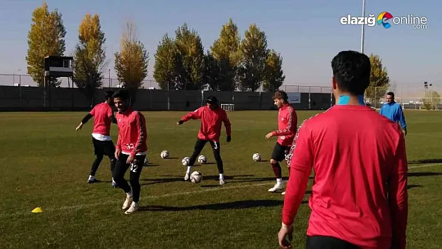 Elazığspor'da Batman Petrolspor maçı hazırlıkları sürüyor