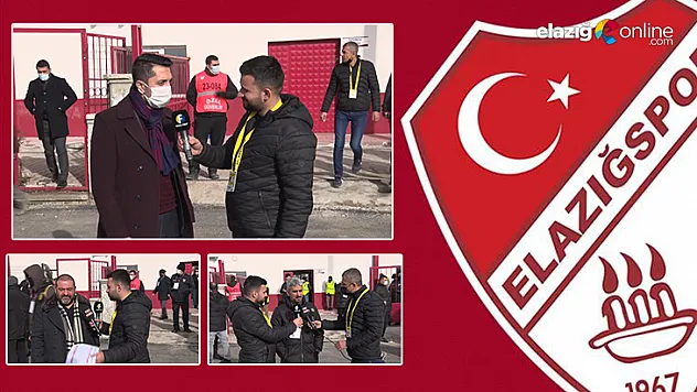 Elazığspor-Bayburt İl Özel İdarespor karşılaşma sonrası önemli açıklamalar