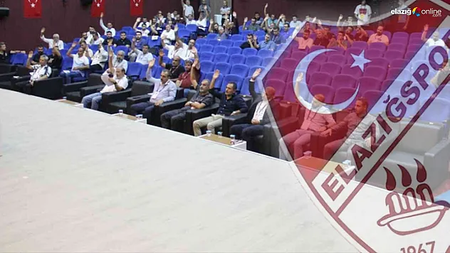 Elazığspor'da genel kurul heyecanı!